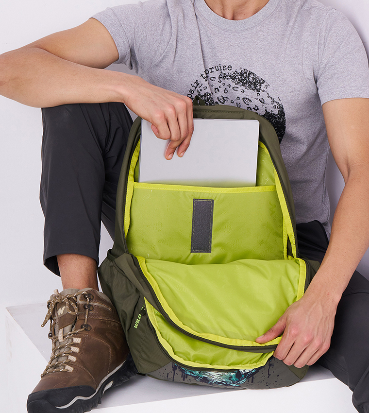 ATLAS 45 LP CAMPER Printed Backpack
