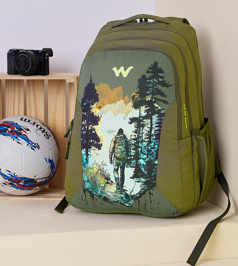 ATLAS 45 LP CAMPER Printed Backpack