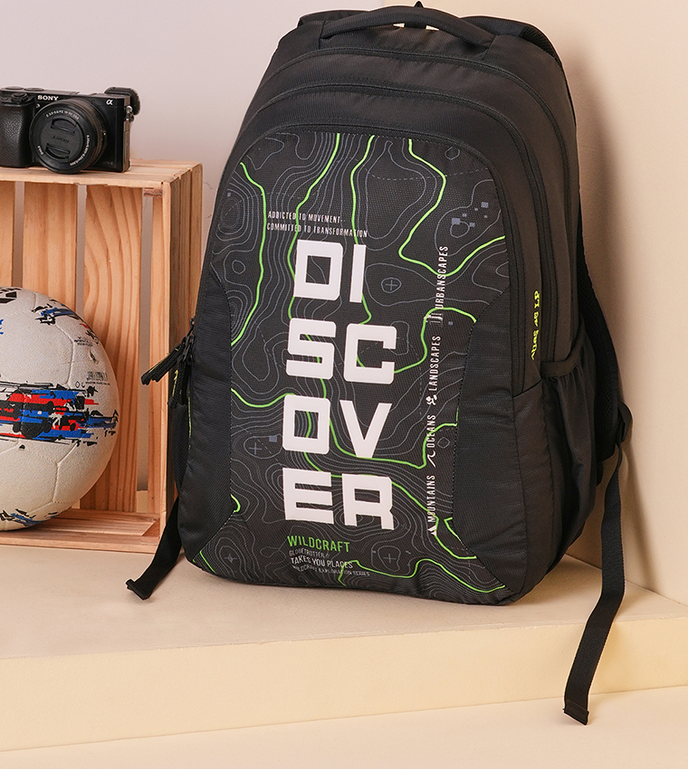 ATLAS 45 LP DISCOVER Printed Backpack