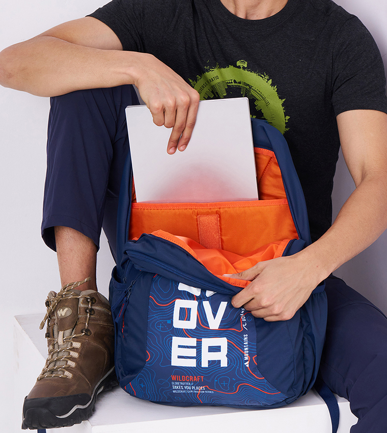 ATLAS 45 LP DISCOVER Printed Backpack