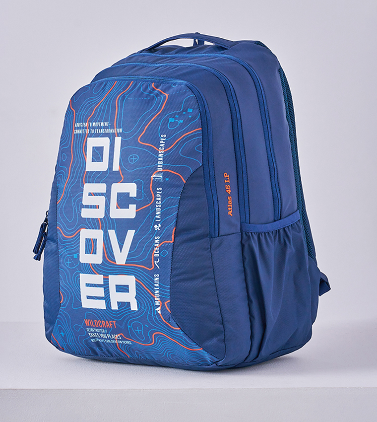 ATLAS 45 LP DISCOVER Printed Backpack