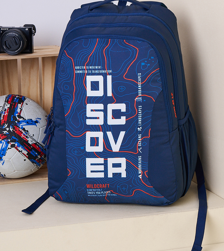 ATLAS 45 LP DISCOVER Printed Backpack