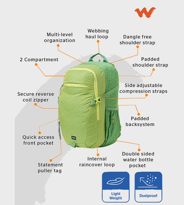 Tribe 1 Binate Printed Backpack