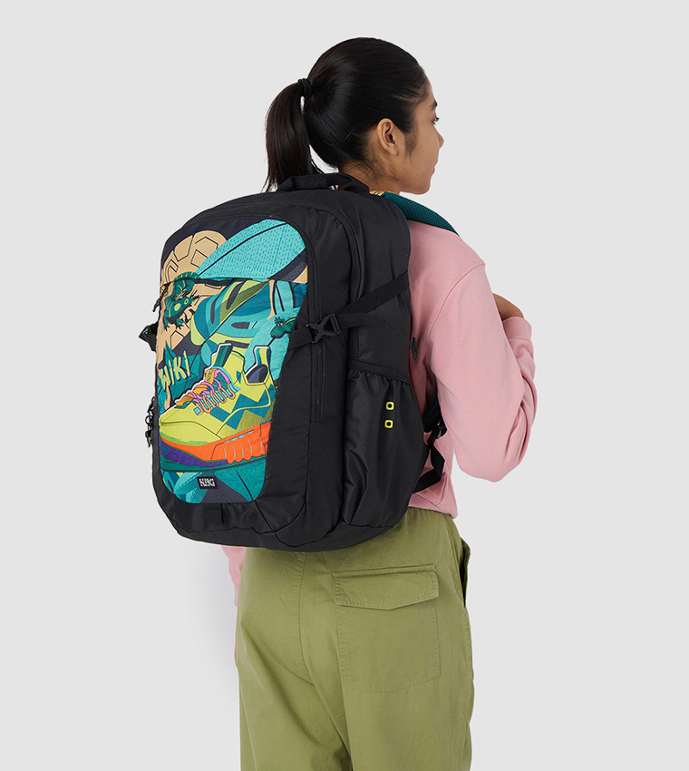 Tribe 1 Sneaker Printed Backpack