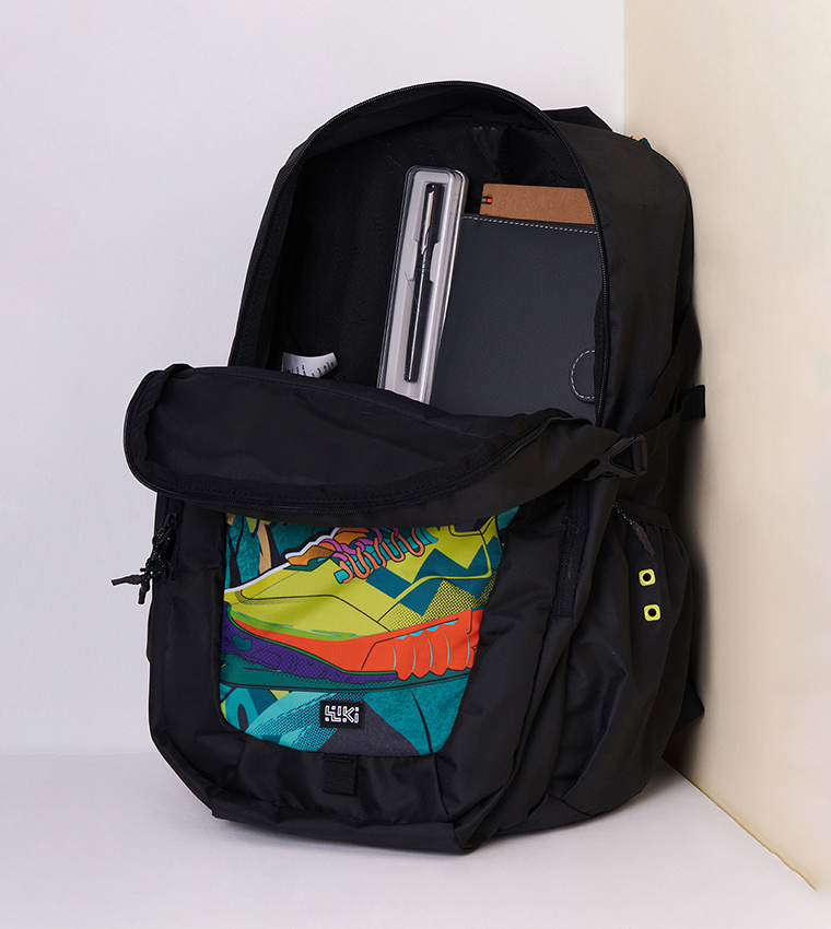 Tribe 1 Sneaker Printed Backpack