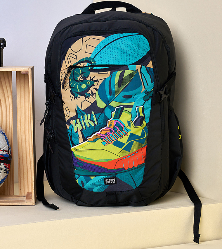 Tribe 1 Sneaker Printed Backpack