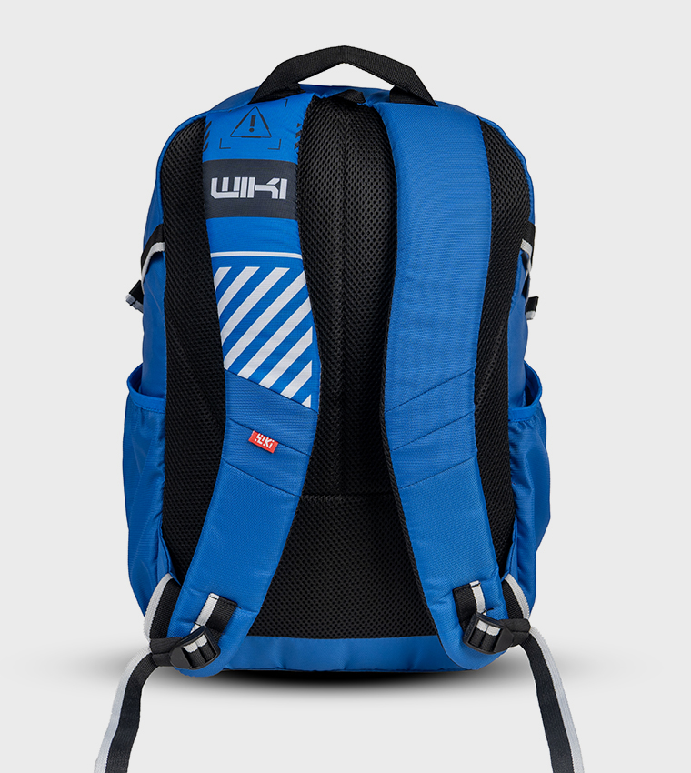 حقيبة ظهر ترايب بسحاب وطبعة