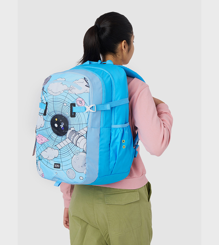 Tribe 3 Space Printed Backpack