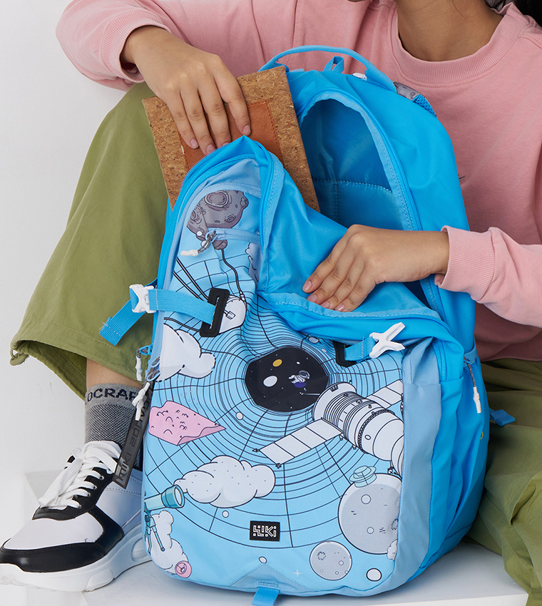 Tribe 3 Space Printed Backpack