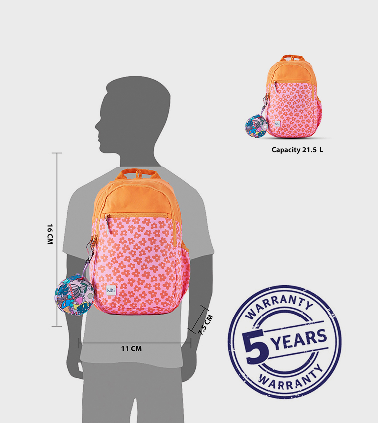 Bloom Printed Backpack