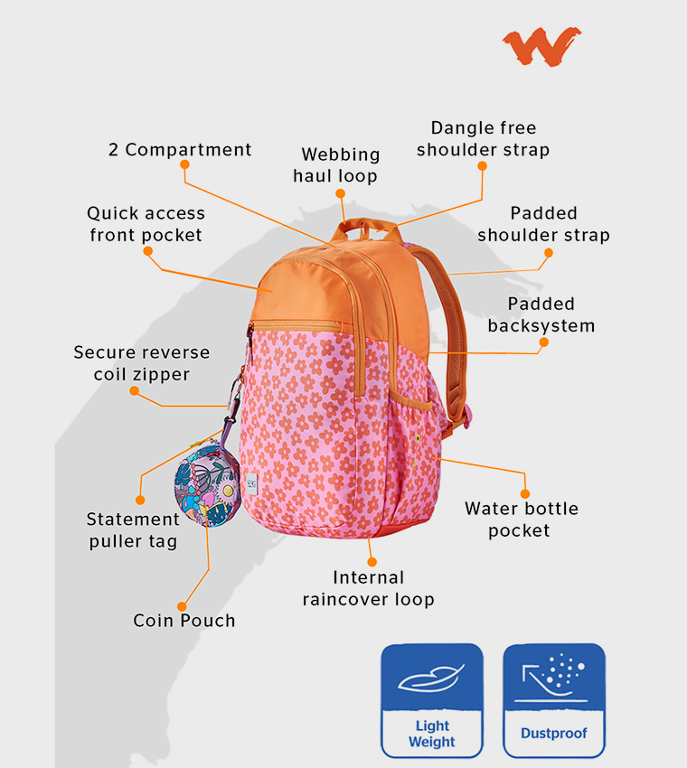 Bloom Printed Backpack