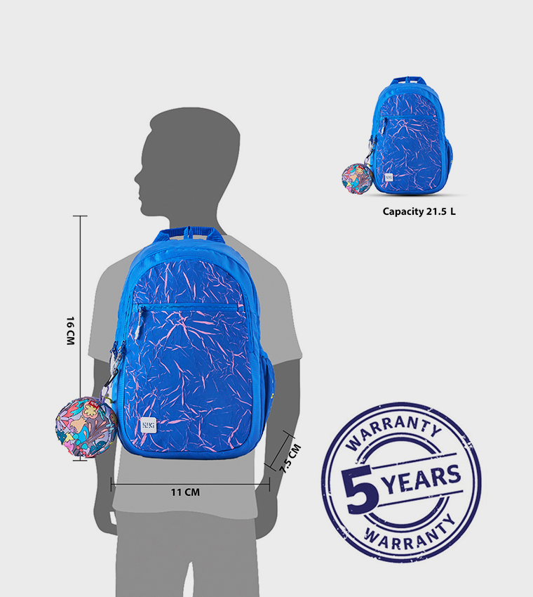Crimp Printed Backpack