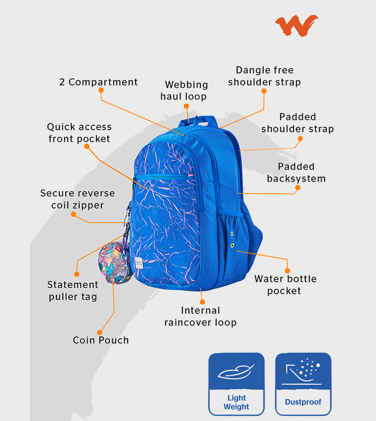 Crimp Printed Backpack