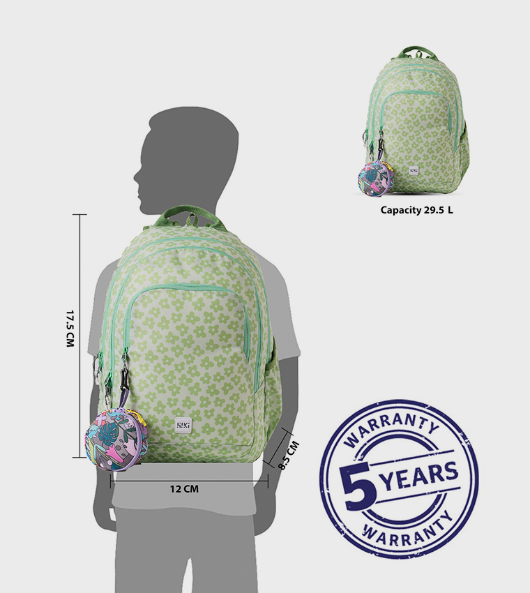 Bloom Printed Backpack