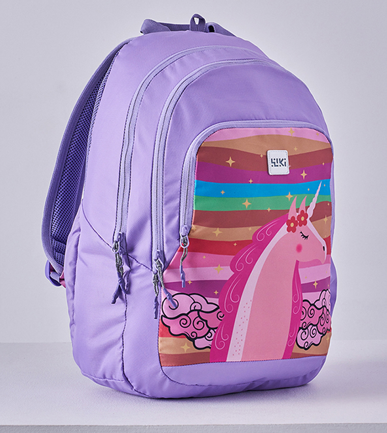 Unicorn Printed Backpack