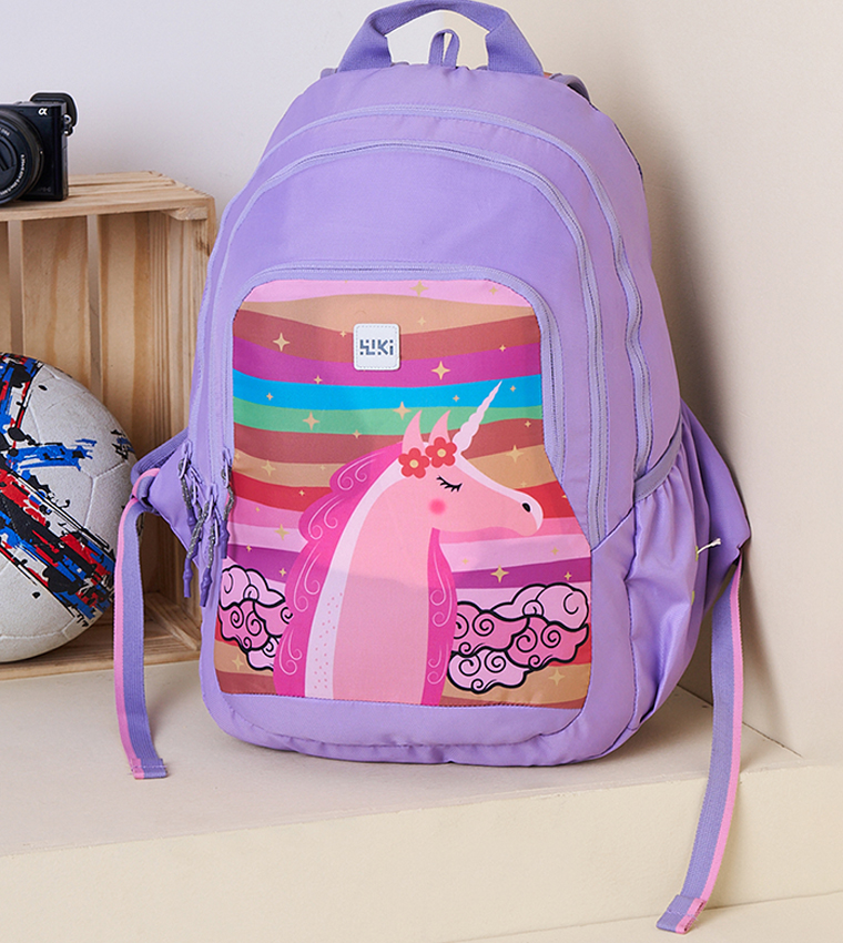 Unicorn Printed Backpack