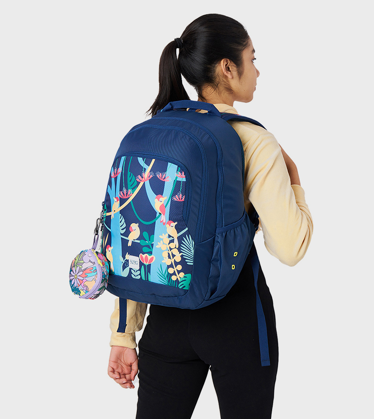 Tropical Printed Backpack