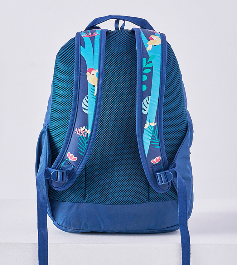 Tropical Printed Backpack
