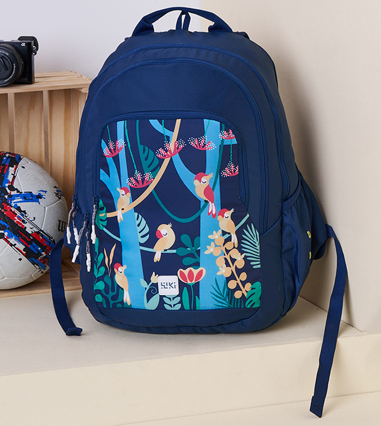 Tropical Printed Backpack