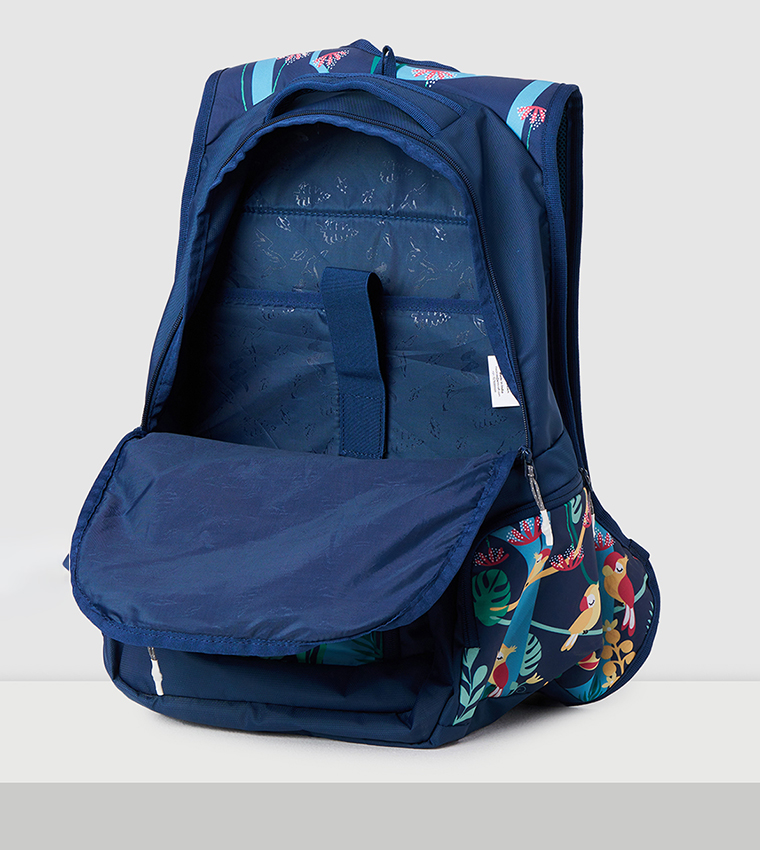 Tropical Printed Backpack