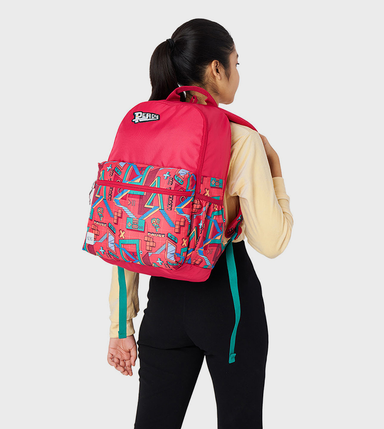Pack Game On Printed Backpack