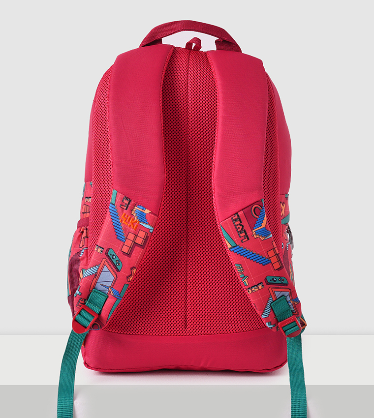 Pack Game On Printed Backpack