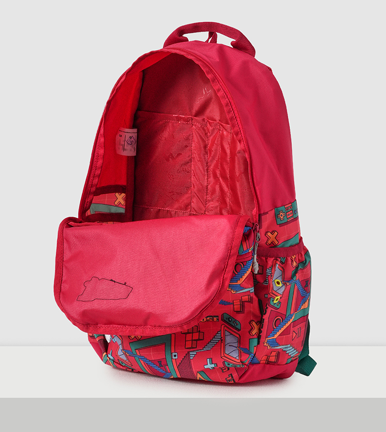 Pack Game On Printed Backpack