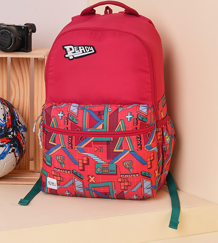 Pack Game On Printed Backpack