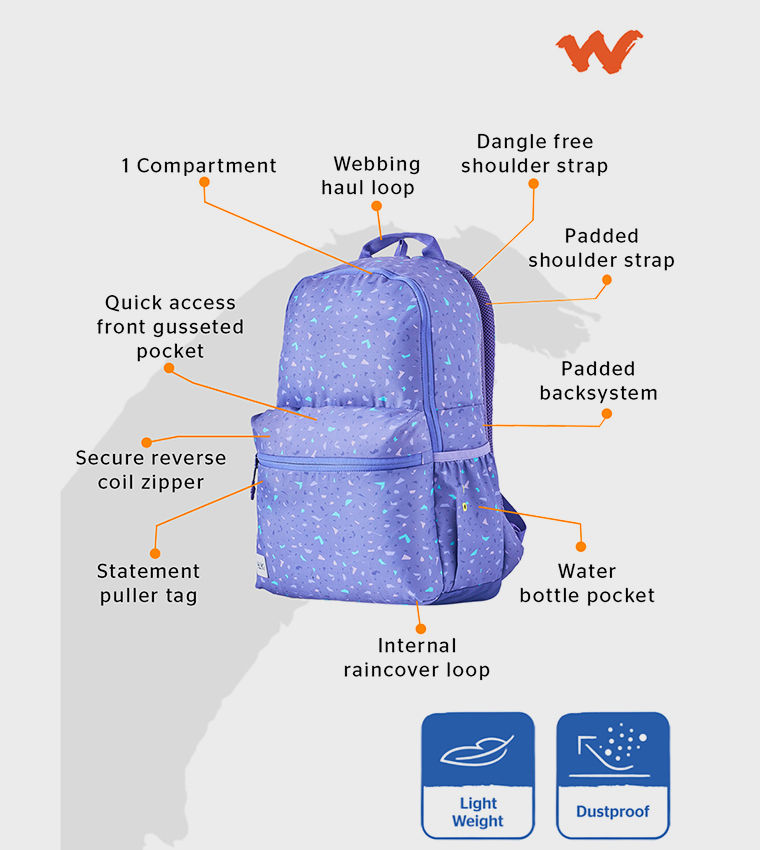 Pack Tile Printed Backpack