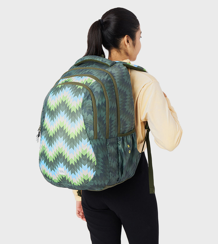 Block Printed Backpack