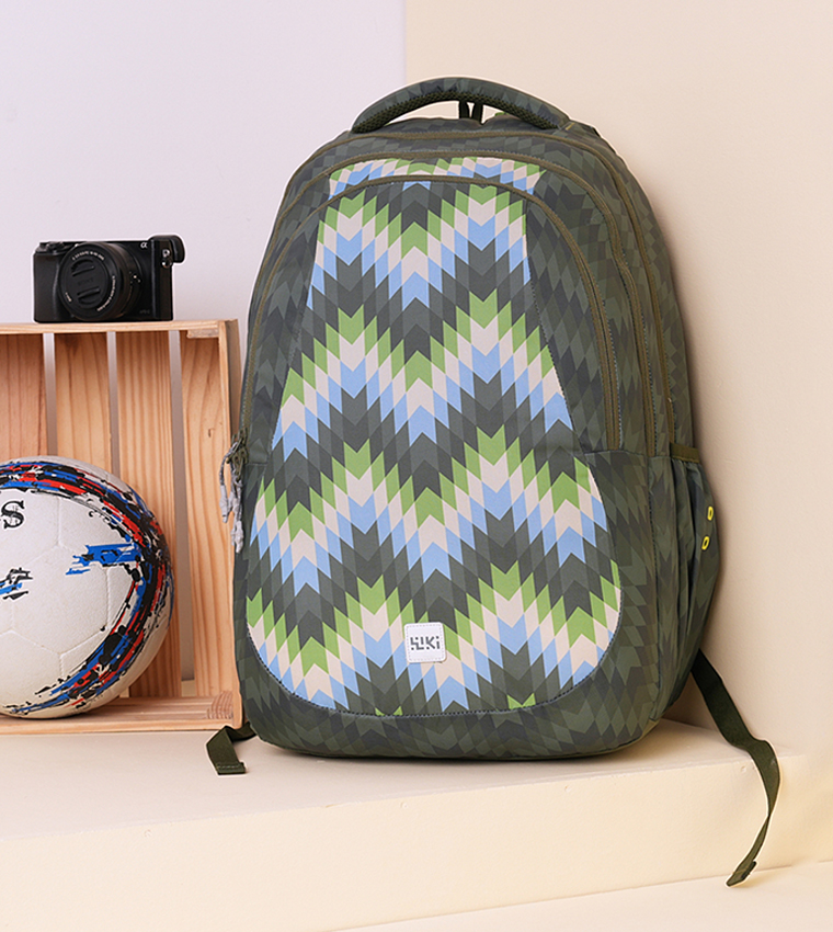 Block Printed Backpack