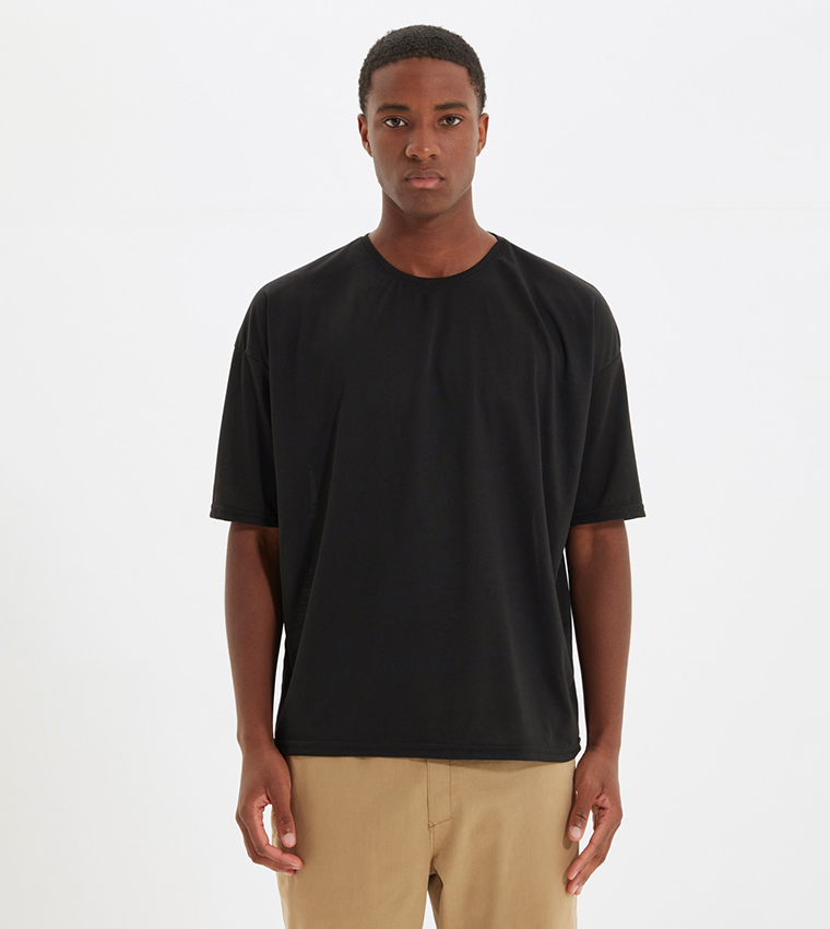 Buy Trendyol Basic Oversize T Shirt In 