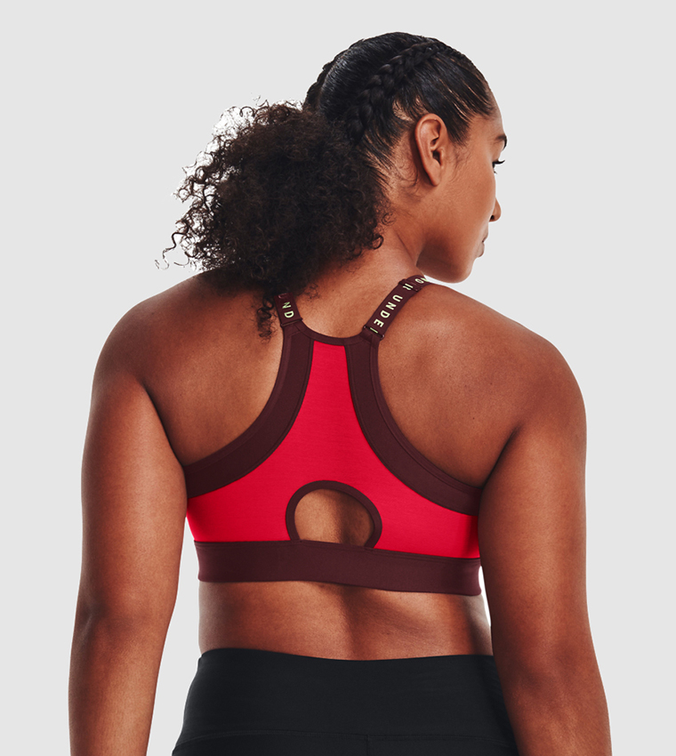 Buy Under Armour Under Armour Ua Infinity Low Sports Bra In Red