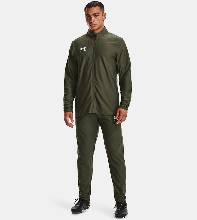 Buy Under Armour Logo Printed Challenger Tracksuit In Green