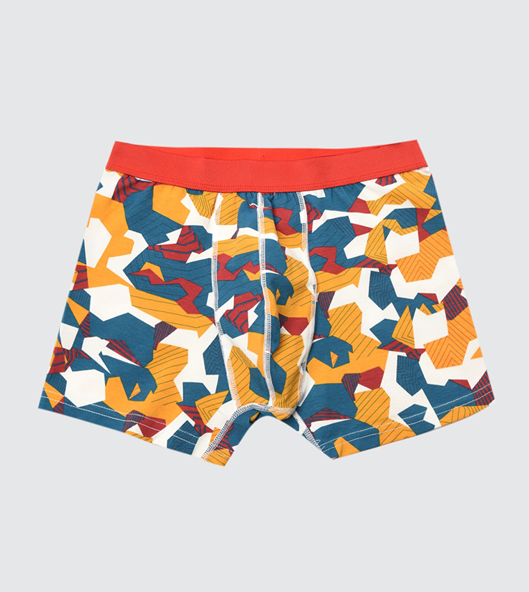 Buy Trendyol Pack Of 3 Boxers In Multiple Colors