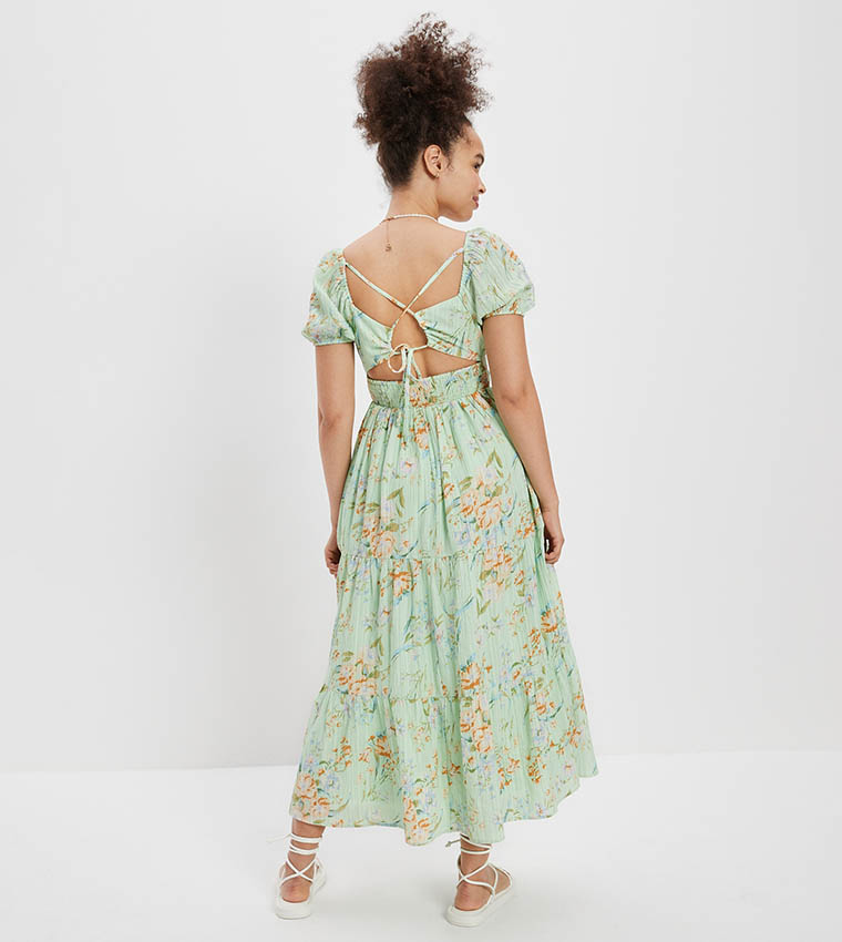 Floral Printed Midaxi Dress