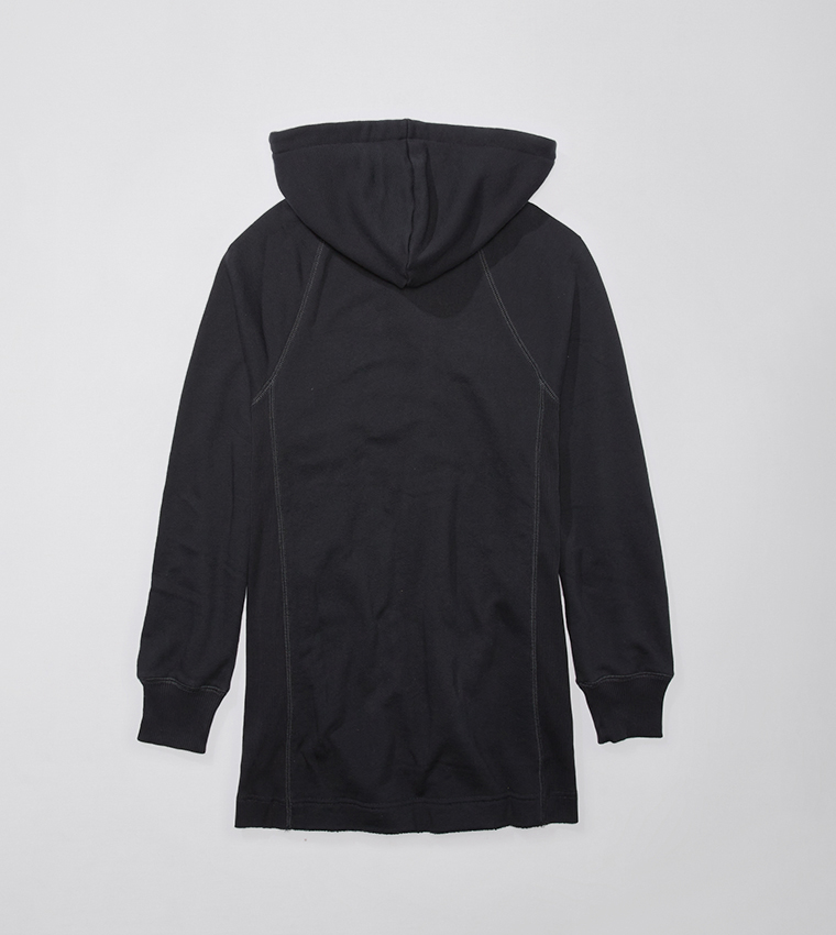 Fleece Hooded Sweatdress