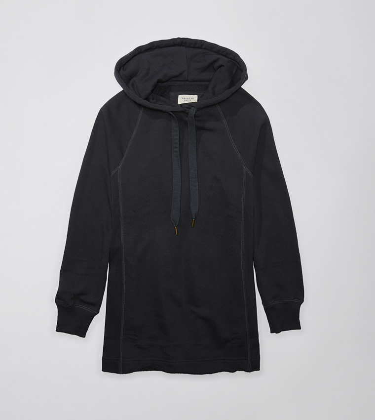 Fleece Hooded Sweatdress