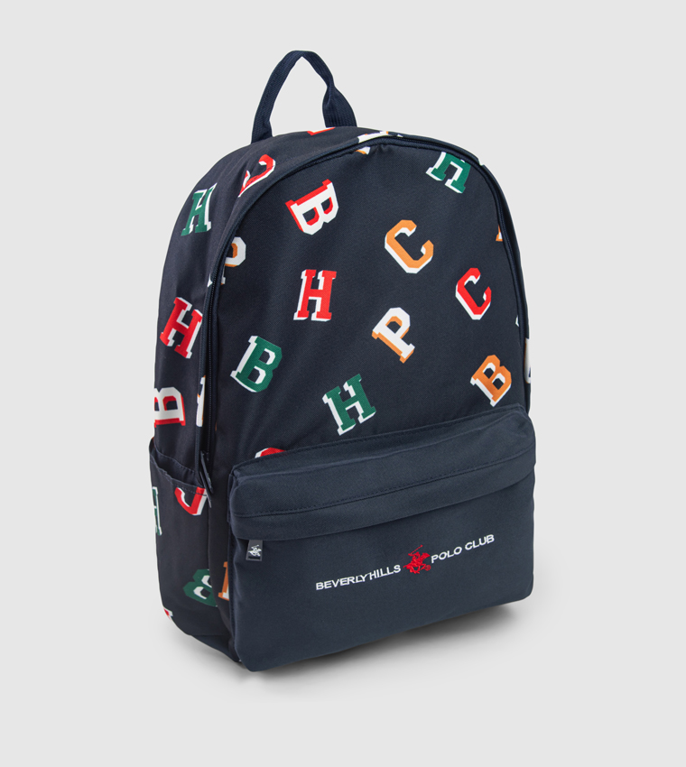 Logo Printed Backpack