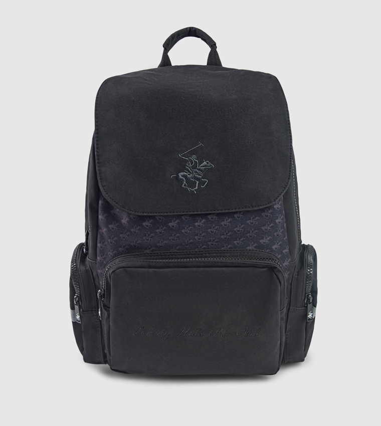 Logo Embroidered Backpack