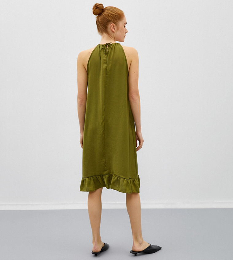 Halter Neck Short Dress
