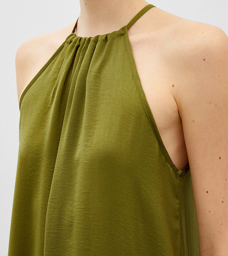 Halter Neck Short Dress