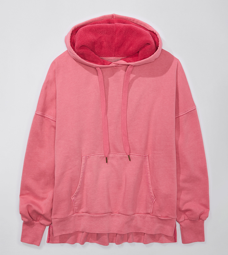 Solid Oversized Hoodie