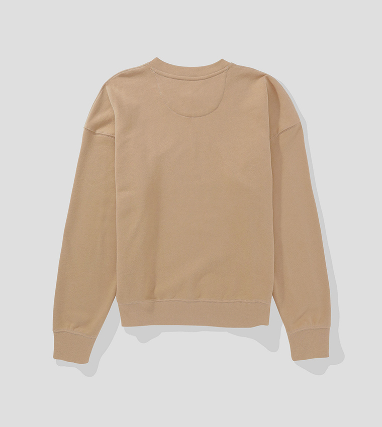 Logo Printed Crew Neck Sweatshirt