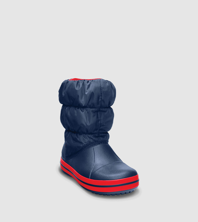 Buy Crocs Kids Winter Puff Boot In Blue 6thStreet Qatar