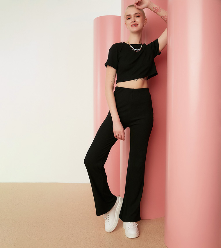 Ribbed Knitted Co-ord Set