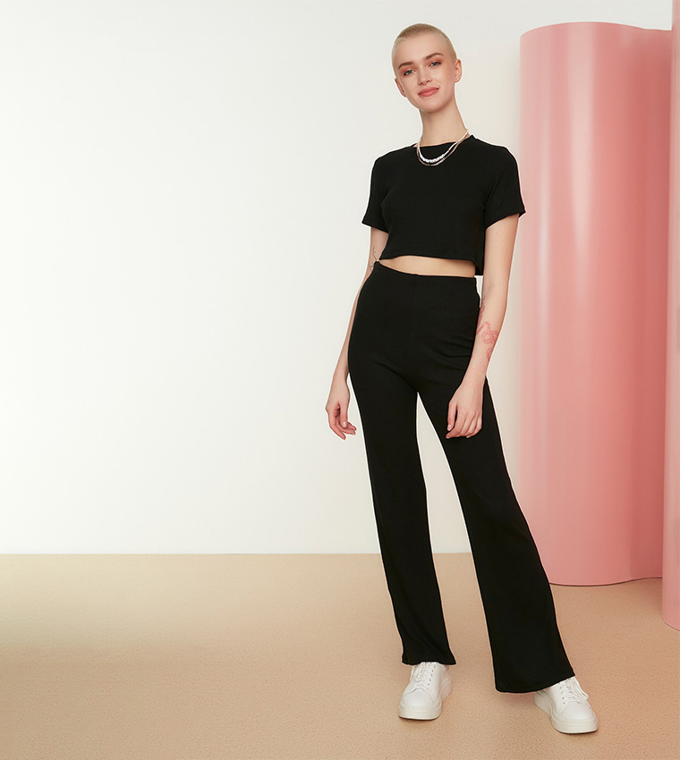 Ribbed Knitted Co-ord Set