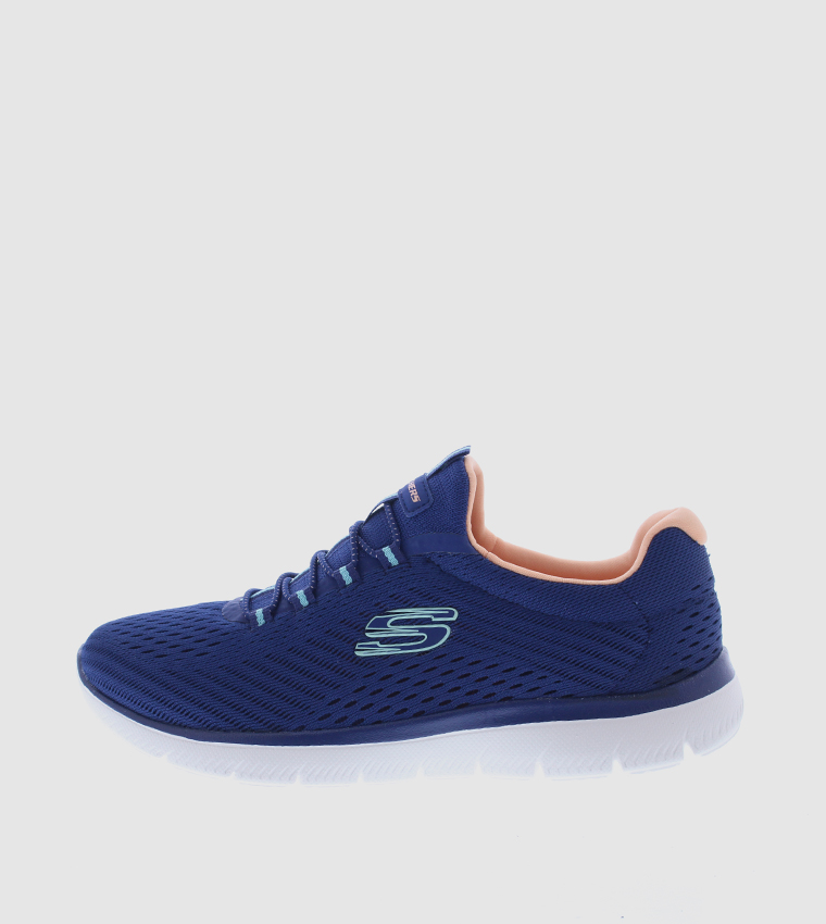 Summits Sneaker Shoes-Navy/Charcoal