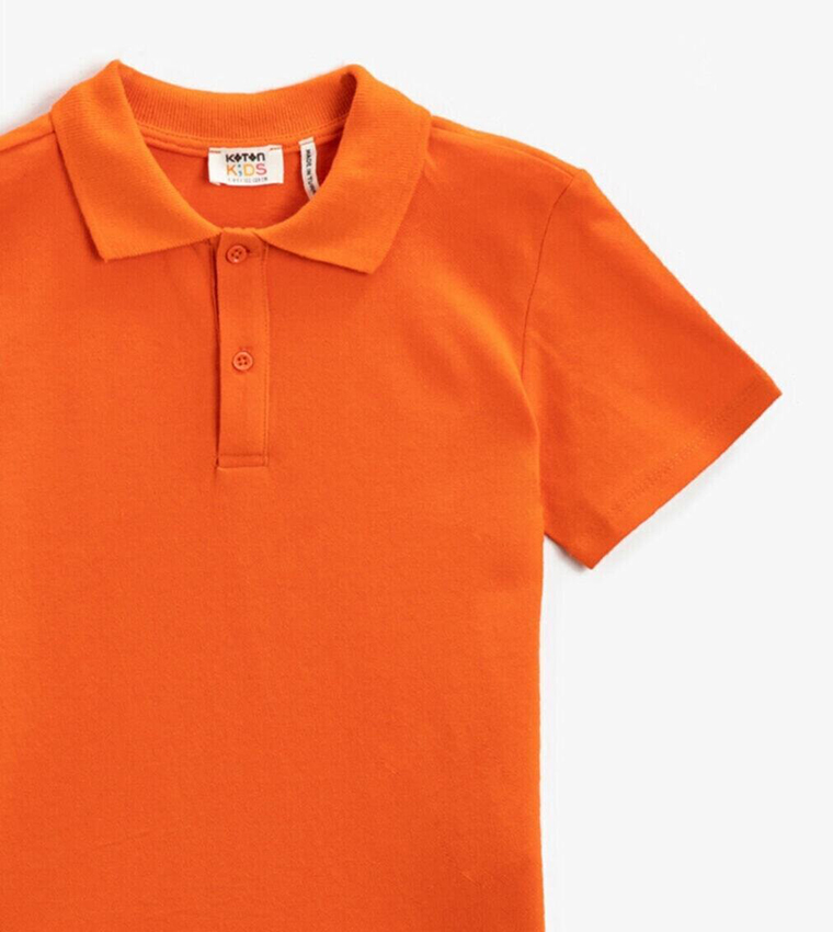 Orange polo 2024 t shirt