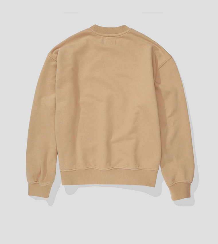 Oversized Crew Neck Sweatshirt